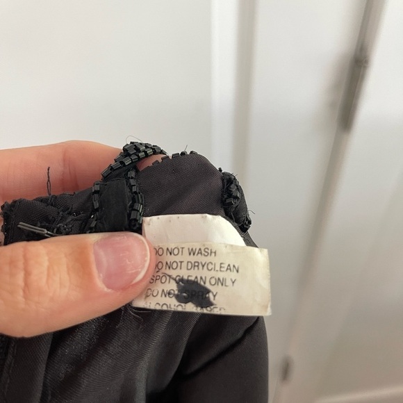 Gorgeous Vintage Stenay Beaded Silk Halter Dress - 6 - Picture 8 of 9